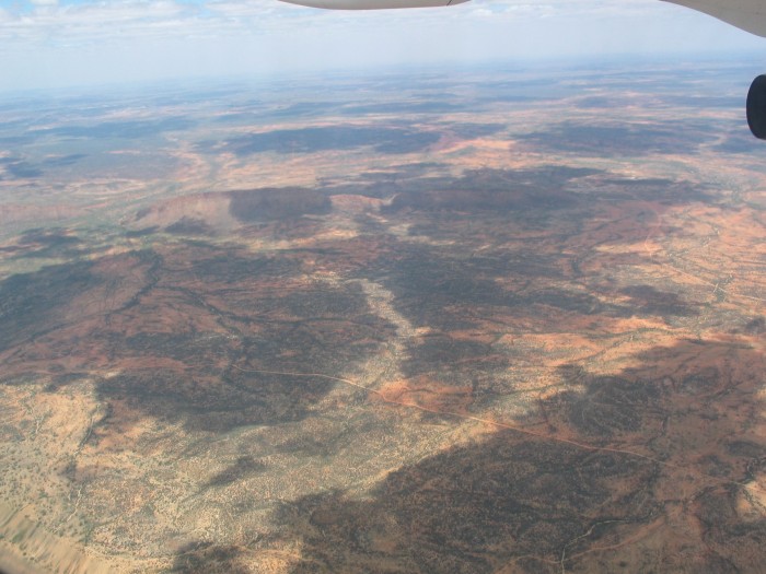 Aerial photograph of Northern Territory