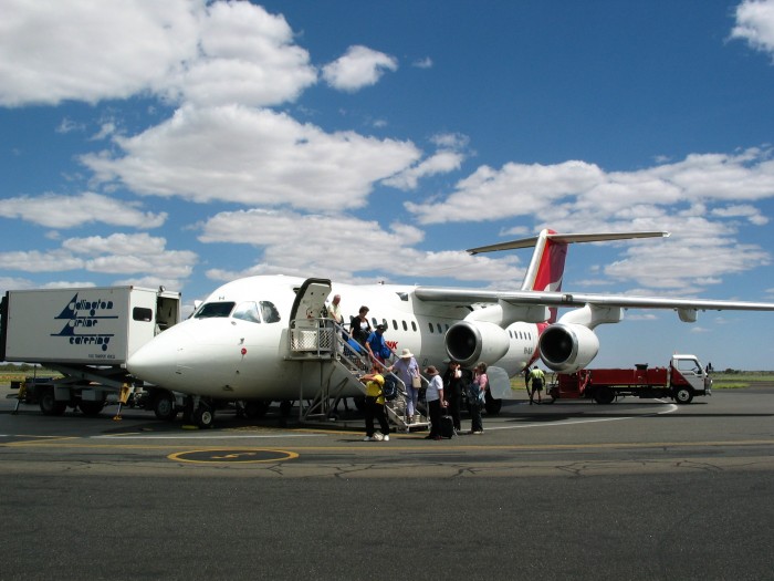 Qantas Flight QF1949 in Alice Springs