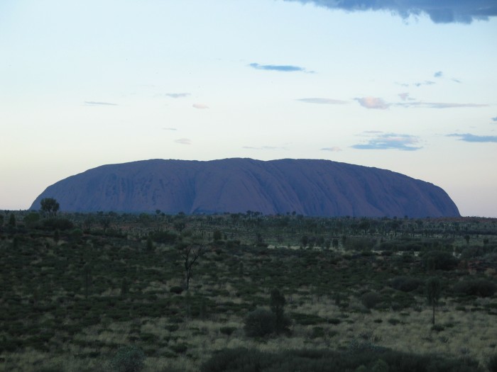 Sunset on Uluru