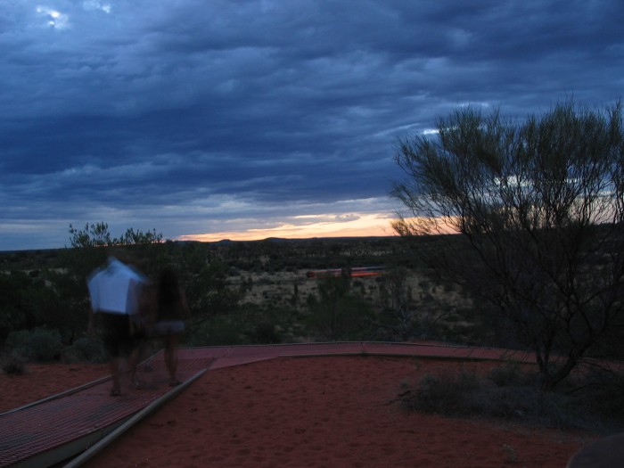 Sunset in Yulara