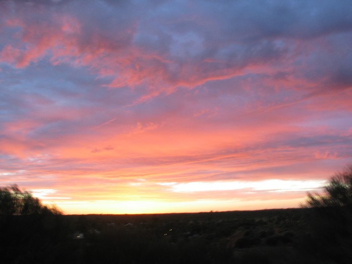 Sunrise in Yulara