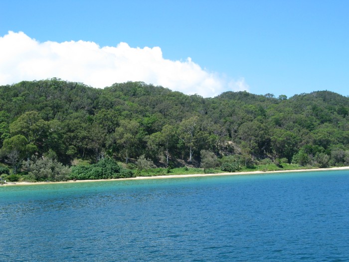 Moreton Island coast