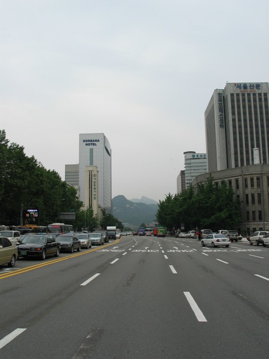 Boulevard near the City Hall