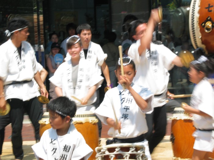 Traditional Japanese drums: Taiko