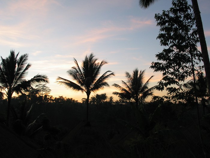 Sunrise on the valley