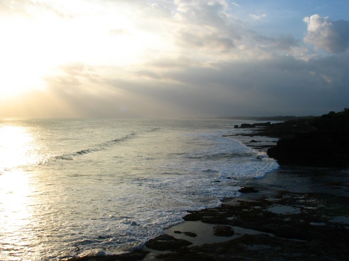 Sunset on Tanah Lot