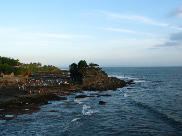 Sunset on Tanah Lot