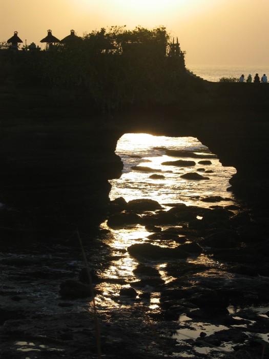 Sunset on Tanah Lot