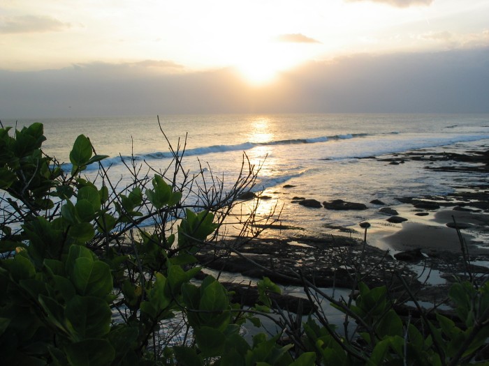 Sunset on Tanah Lot