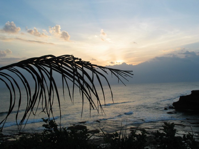 Sunset on Tanah Lot