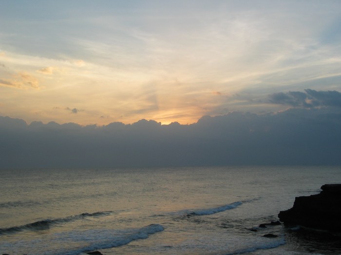 Sunset on Tanah Lot